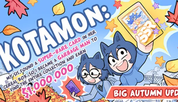 KOTAMON: My Sis Found A Super-Rare Card In Her Cereal Box, So I Became A Garbage Man To Find The Entire Collection And Earn $1,000,000