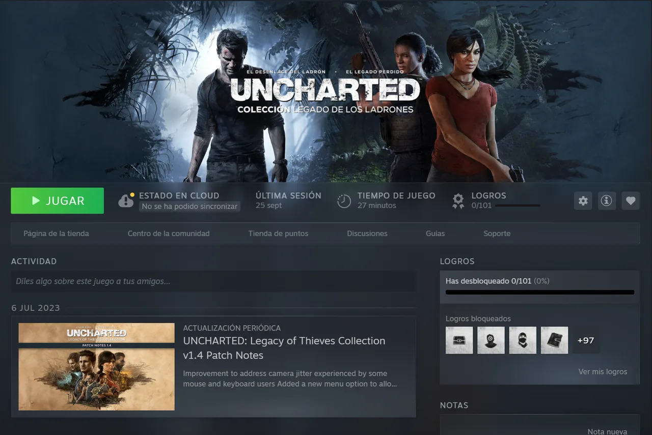 Captura de Crisfdzc2002 en UNCHARTED™: Legacy of Thieves Collection