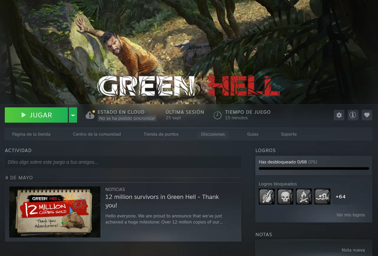 Captura de Crisfdzc2002 en Green Hell