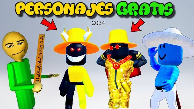 Los 5 Mejores Métodos Reales para Obtener Personajes Gratis de Roblox en 2024